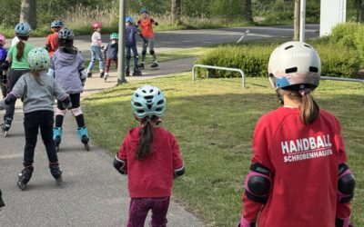 Große Inlineskating-Begeisterung