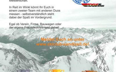 Vereinsmeisterschaft mit neuer Aktion